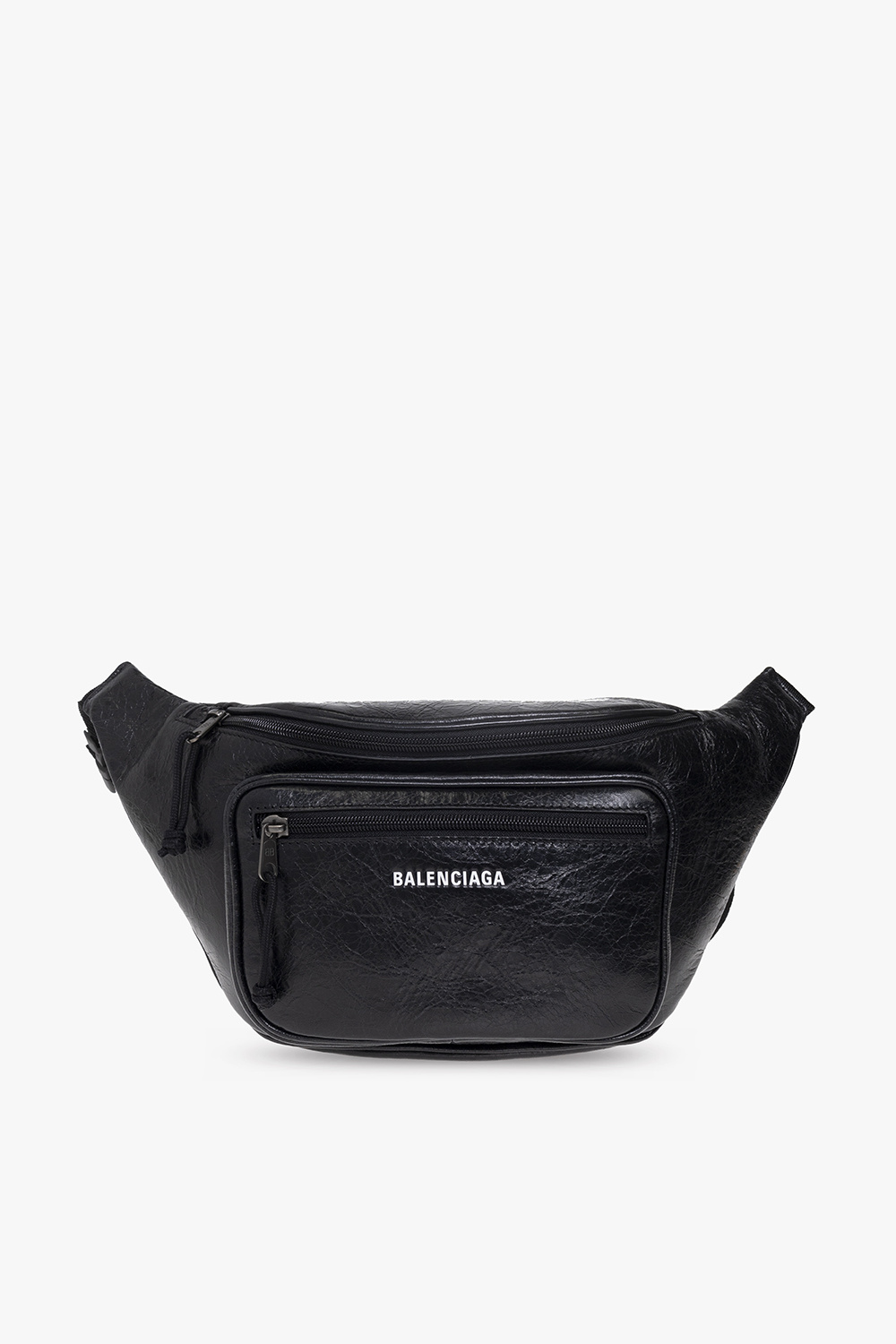 Balenciaga leather best sale waist bag